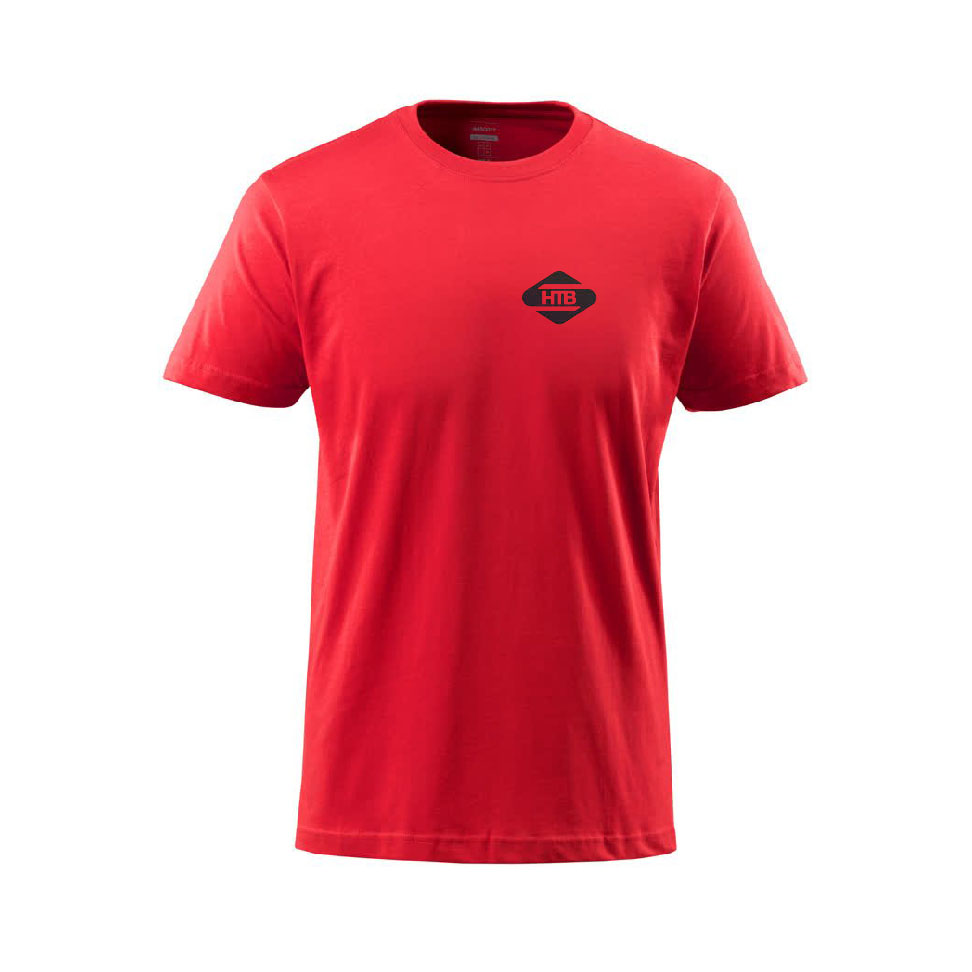 T-Shirt normale Passform "Mascot" - HTB bedruckt